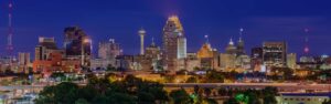 San Antonio skyline background